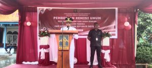 81 Warga Binaan Dan Narapidana Lapas Kelas II B Serui Mendapatkan Remisi Di Momen 17 Agustus 2023.