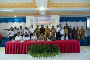 Pra Studi Kelayakan Pembangunan Pelabuhan Laut Kepulauan Yapen Resmi di Buka