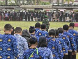 Upacara HUT Kabupaten Kepulauan Yapen ke 56 Tahun, Dipimpin Bupati Benyamin Arisoy – Ini Pesannya