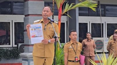 Pemda Yapen Resmi Buka Kontak Aduan Masyarakat, Wakil Bupati Roi Palunga Himbau Masyarakat Jangan Takut Melapor
