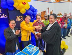 Wakil Bupati Kepulauan Yapen Menghadiri Ibadah Syukur dalam Rangka Peringatan HUT ke-103 GKI Imanuel Serui Kota