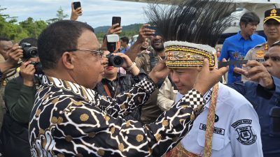 Pj. Gubernur Papua Kunjungi Yapen: Tinjau Program Nasional dan Pastikan Kesiapan PSU Pilgub 2025