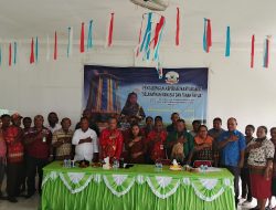 Selamatkan SDA Papua, Ketua Pokja Perempuan MRP Serap Aspirasi Masyarakat Adat Yapen