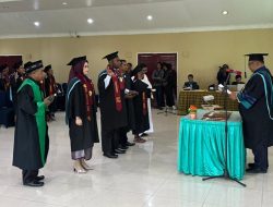 Sebanyak 32 Mahasiswa Poltekkes Jayapura Resmi Dilantik Jadi Ahli Madya Keperawatan Di Serui