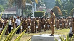 Pada Apel Gabungan, Bupati Benyamin Arisoy Tekankan Tiga Poin Penting