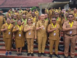 Sekda Yapen Hadiri Rakor Sinkronisasi Program Pusat dan Daerah se-Indonesia Tahun 2025 di IPDN Jatinangor