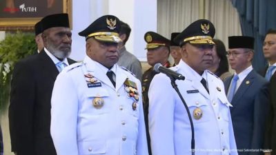 Pemkab Kepulauan Yapen Sampaikan Selamat atas Pelantikan Matius Fakhiri dan Aryoko Rumaropen sebagai Gubernur dan Wakil Gubernur Papua