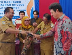 Wabup Roi Palunga Buka Program PPG Untuk Guru di Daerah Khusus Terkendala Internet di Kepulauan Yapen