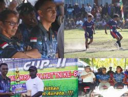 Wabup Roi Palunga Hadiri Final Turnamen TKBM & Dandim 1709/YAWA Cup II, Bhayangkara FC Keluar Sebagai Juara