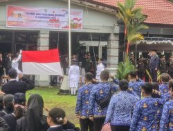 Walau Hujan, Pemkab Yapen dan Keluarga Pejuang Gelar Upacara Hari Pahlawan 2025