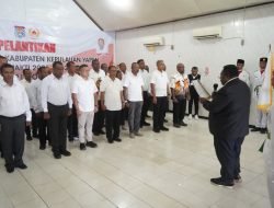 KONI Kepulauan Yapen Masa Bakti 2025–2029, Resmi Dilantik ! ini Strukturnya