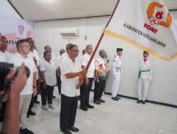 Resmi Dilantik ! Ketua KONI Yapen, Roi Palunga Siap Majukan Olahraga di Yapen