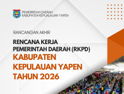 RANCANGAN AKHIR RKPD YAPEN TAHUN 2026