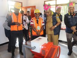 Pembangkit Listrik Tenaga Mikrohidro Diresmikan ! Warga Kampung Ausem di Yapen Nikmati Listrik 24 Jam