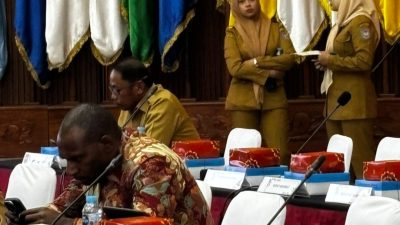 Wabup Yapen, Roi Palunga Hadiri Rapat Mendagri bersama Komite Eksekutif Percepatan Pembangunan Otonomi Khusus Papua