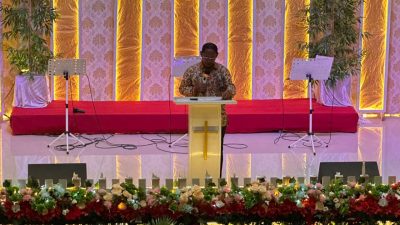 Natal Jemaat GPdI Siryon, Wabup Roi Palunga Serukan Generasi Muda Jaga Pergaulan