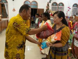 PWKI Kepulauan Yapen Gelar Natal, Wakil Bupati Ajak Sinegitas Bersama Pemerintah dan Lawan HIV/AIDS