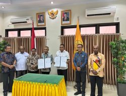 Pemkab Yapen dan Universitas Cenderawasih Teken Kerjasama Perkuat Sinergi Pembangunan Daerah
