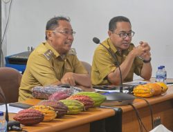 Terus Matangkan Kopi dan Kakao, Pemkab Yapen Daring Bersama Investor dan Billy Mambrasar
