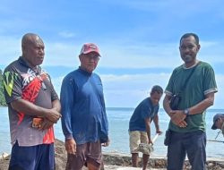 Apresiasi Inisiatif Warga Cinatua Perbaiki Talud, Lurah dan DPRK Bantu Bahan Bangunan