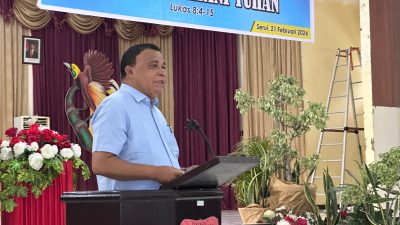 Bupati Arisoy Buka Raker PWKI Perkuat Sinergi Pelayanan Masyarakat