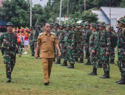 Wakil Bupati Yapen Buka TMMD ke-127, Desa Jadi Titik Awal Pembangunan