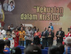 HUT ke-67 GPdI Ekklesia Serui Kota, Wabup Roi Palunga Ajak Jemaat Dukung Pembangunan Daerah