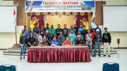 Technical Meeting Lomba Konten Kreator HUT 57 Yapen, 26 Peserta Akan Tunjukan Video Kreatif Potensi Yapen
