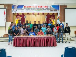 Technical Meeting Lomba Konten Kreator HUT 57 Yapen, 26 Peserta Akan Tunjukan Video Kreatif Potensi Yapen