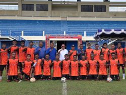PS Yapen Matangkan Persiapan di Stadion Barnabas Youwe Jelang Liga 4 Nusantara Zona Papua