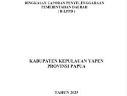 RINGKASAN LAPORAN PENYELENGGARAAN PEMERINTAHAN DAERAH 2025