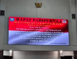 DPRK Yapen Soroti Kinerja 2025, Pansus Beberkan Catatan Kritis dan Rekomendasi Tegas untuk Bupati