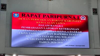 DPRK Yapen Soroti Kinerja 2025, Pansus Beberkan Catatan Kritis dan Rekomendasi Tegas untuk Bupati