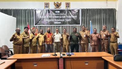 Pemkab Kepulauan Yapen Gandeng WWF Indonesia, Perkuat Pembangunan Berkelanjutan dan Konservasi SDA