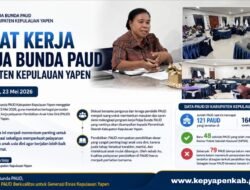 121 PAUD di Yapen Jadi Perhatian, Pokja Bunda PAUD Dorong Dukungan Pemerintah Daerah
