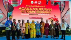 Hadiri HUT ke-46 Dekranas di Makassar, Ketua Dekranasda Kepulauan Yapen Promosikan Produk Unggulan Daerah ke Tingkat Nasional