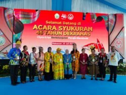 Hadiri HUT ke-46 Dekranas di Makassar, Ketua Dekranasda Kepulauan Yapen Promosikan Produk Unggulan Daerah ke Tingkat Nasional