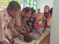Wakil Bupati Yapen Jadi Orang Tua Asuh 40 Sasaran, Program Genting Didorong Tekan Angka Stunting