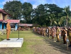 Apel Gabungan Jadi Momentum Penguatan Disiplin ASN, Pj Sekda Yapen Sampaikan Empat Arahan Strategis