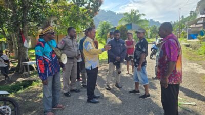 Wabup Yapen Turun Tangan Redam Polemik di Kampung Manaini, Pemalangan Dibuka Usai Dialog