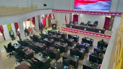 Paripurna DPRK Yapen Bahas Pertanggungjawaban APBD 2025 dan Penghapusan Aset