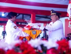 Pemkab Kepulauan Yapen Gelar Upacara HUT ke-81 RI, Bupati Benyamin Arisoy Bertindak sebagai Inspektur