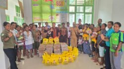 Wabup Roi Palunga sebagai Orang Tua Asuh, 40 Sasaran Genting Terima Bantuan Gizi Tahap III