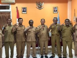 Wabup Roi Palunga Terima Perwakilan Cabang Dinas ESDM Provinsi Papua di Yapen